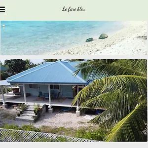 Le Fare Bleu Rangiroa Homestay